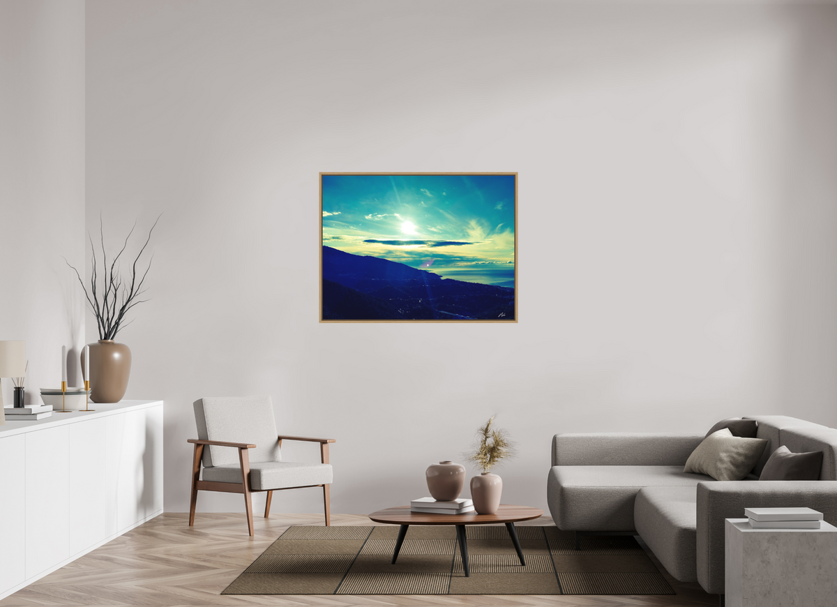 120 x 90 cm, Caisse Américaine NIKODEL Monts et merveilles — VI