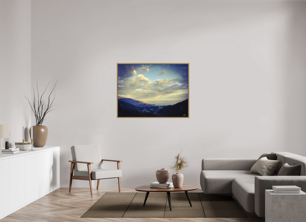 120 x 90 cm, Caisse Américaine NIKODEL Monts et merveilles — I