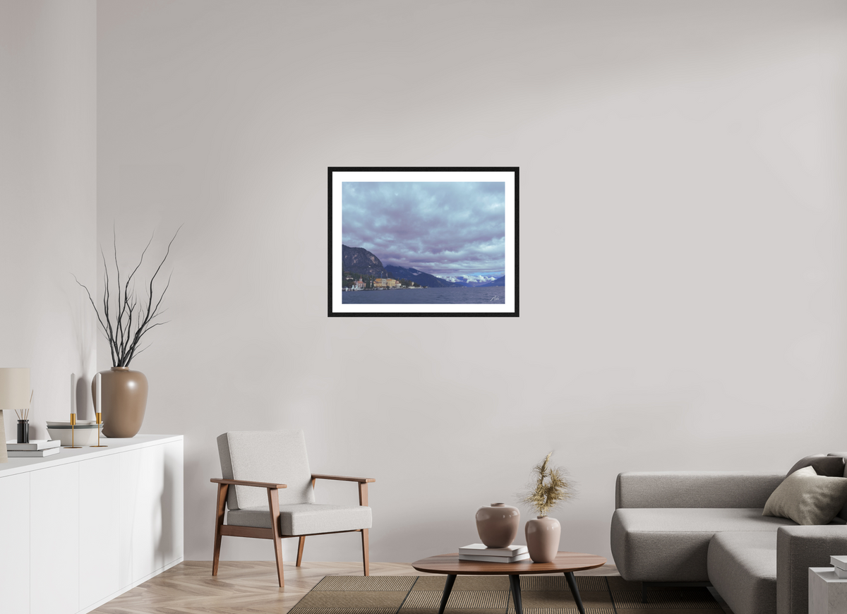 80 x 60 cm, Contemplationnisme — Fine Art Encadré Miroir céleste — IV