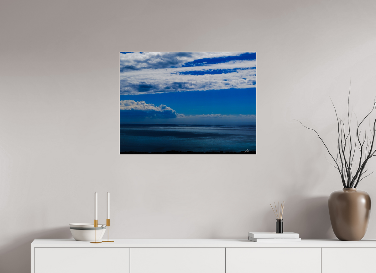 80 x 60 cm, Contemplationnisme — Plexiglas Galerie Infini de bleus — V