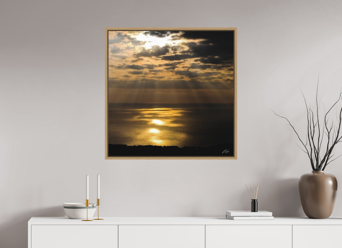 80 x 80 cm, Caisse Américaine NIKODEL Clair-obscur — I