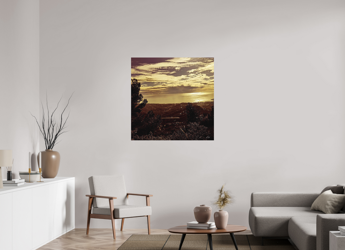 100 x 100 cm, Contemplationnisme — Alu Dibond Galerie Monts et merveilles — IV