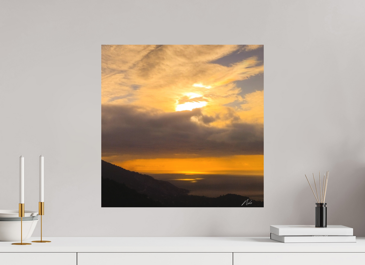 50 x 50 cm, Contemplationnisme — Alu Dibond Galerie FRONTIERE — V