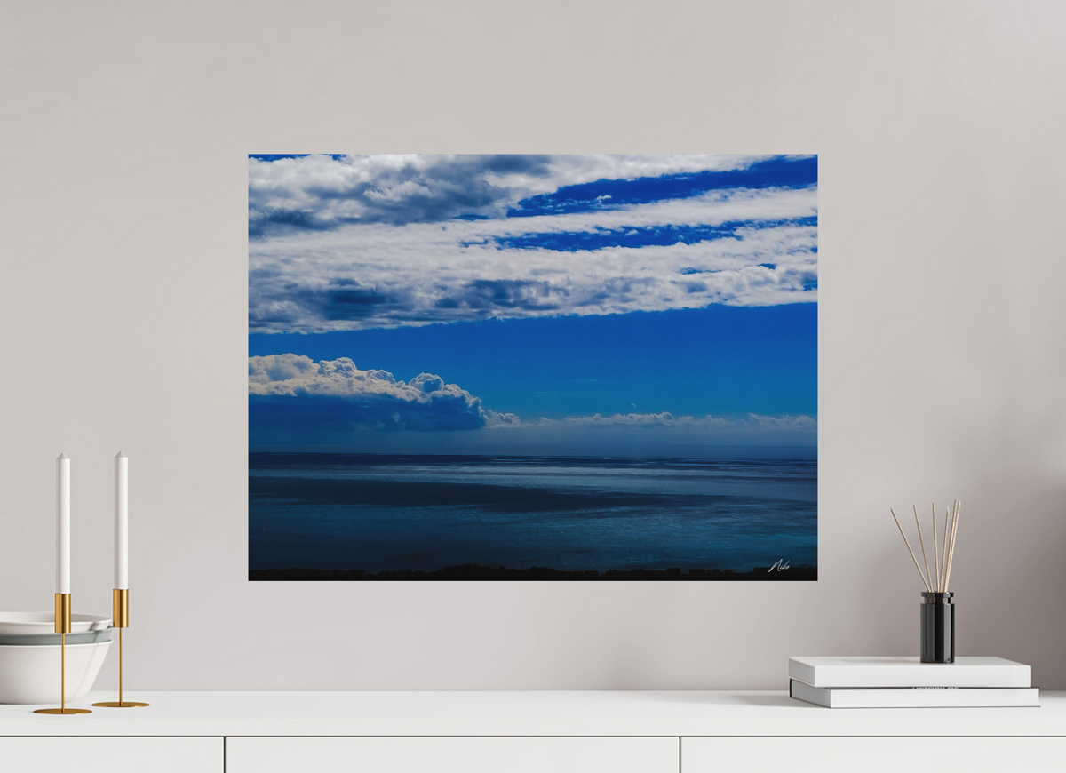 60 x 45 cm, Contemplationnisme — Alu Dibond Galerie Infini de bleus — V