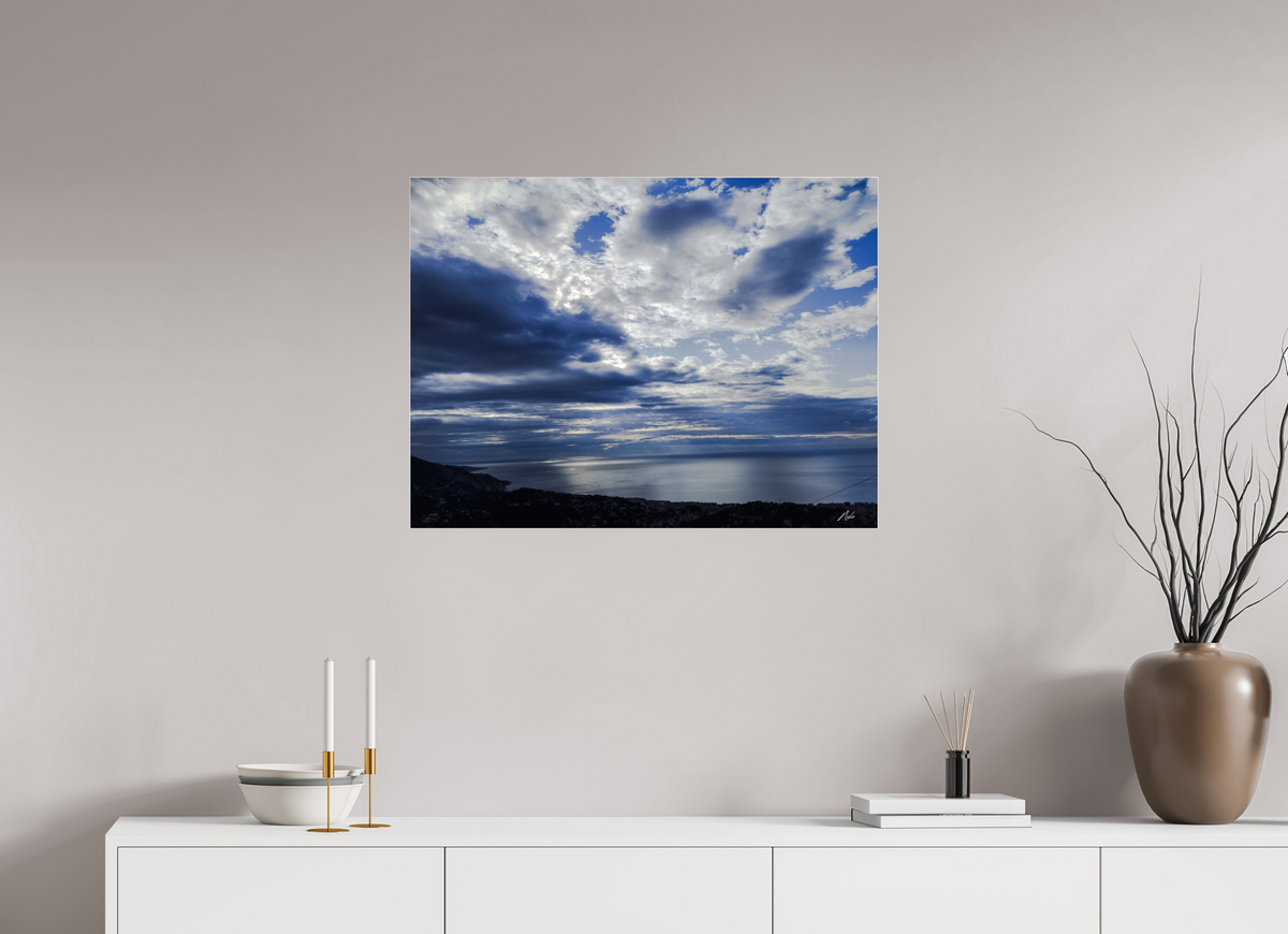 80 x 60 cm, Plexiglas Galerie Infini de bleus — IV