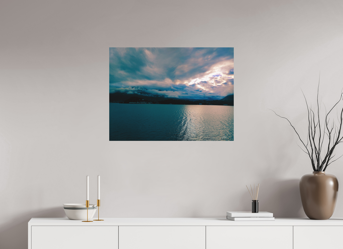 80 x 60 cm, Contemplationnisme — Alu Dibond Galerie Miroir céleste — II