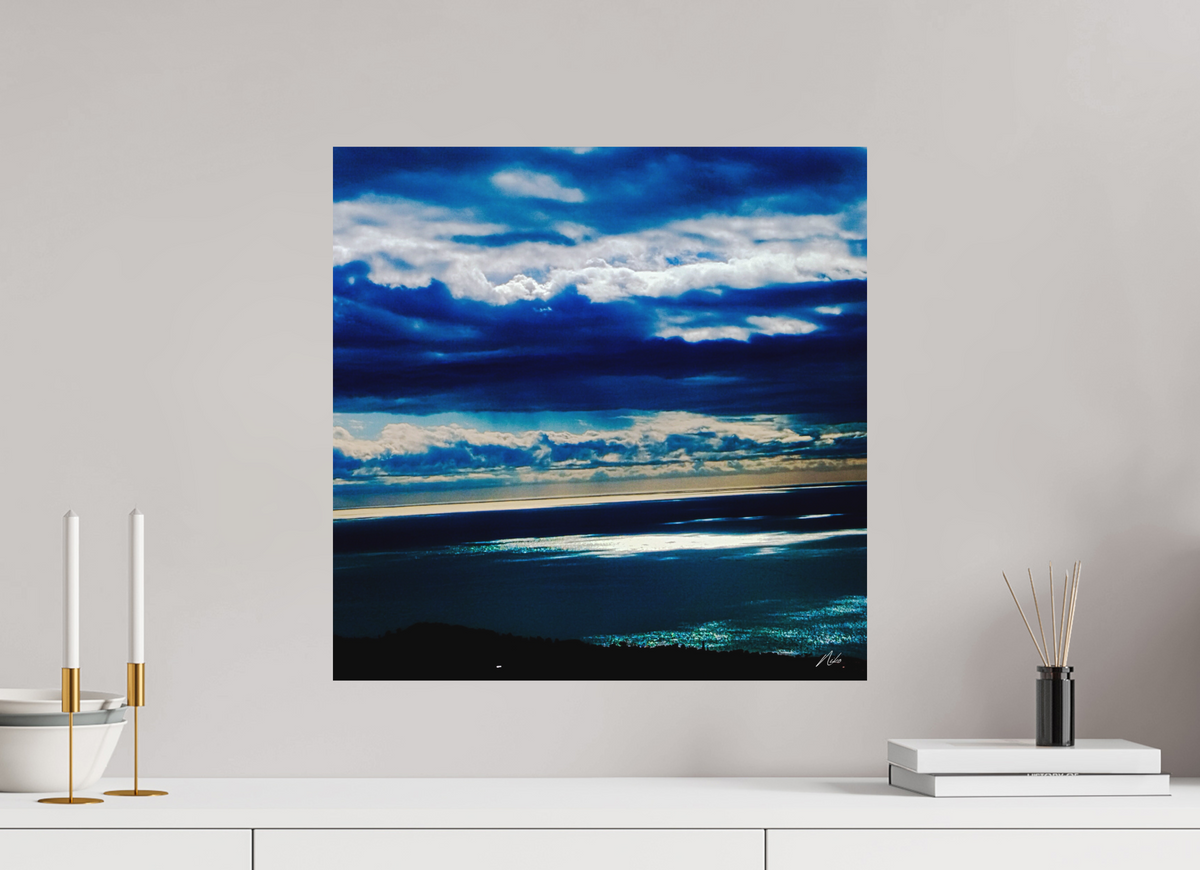 50 x 50 cm, Alu Dibond Galerie Infini de bleus — I