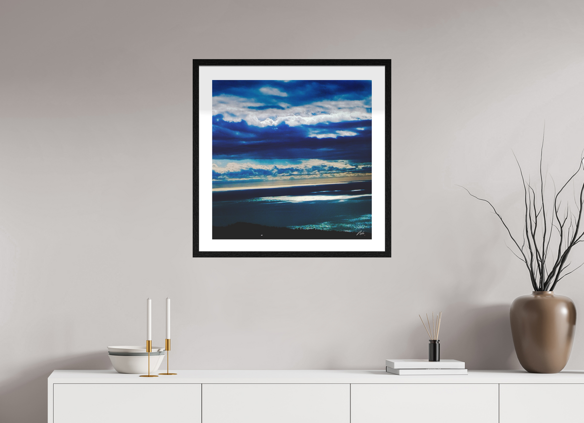 60 x 60 cm, Fine Art Musée Infini de bleus — I