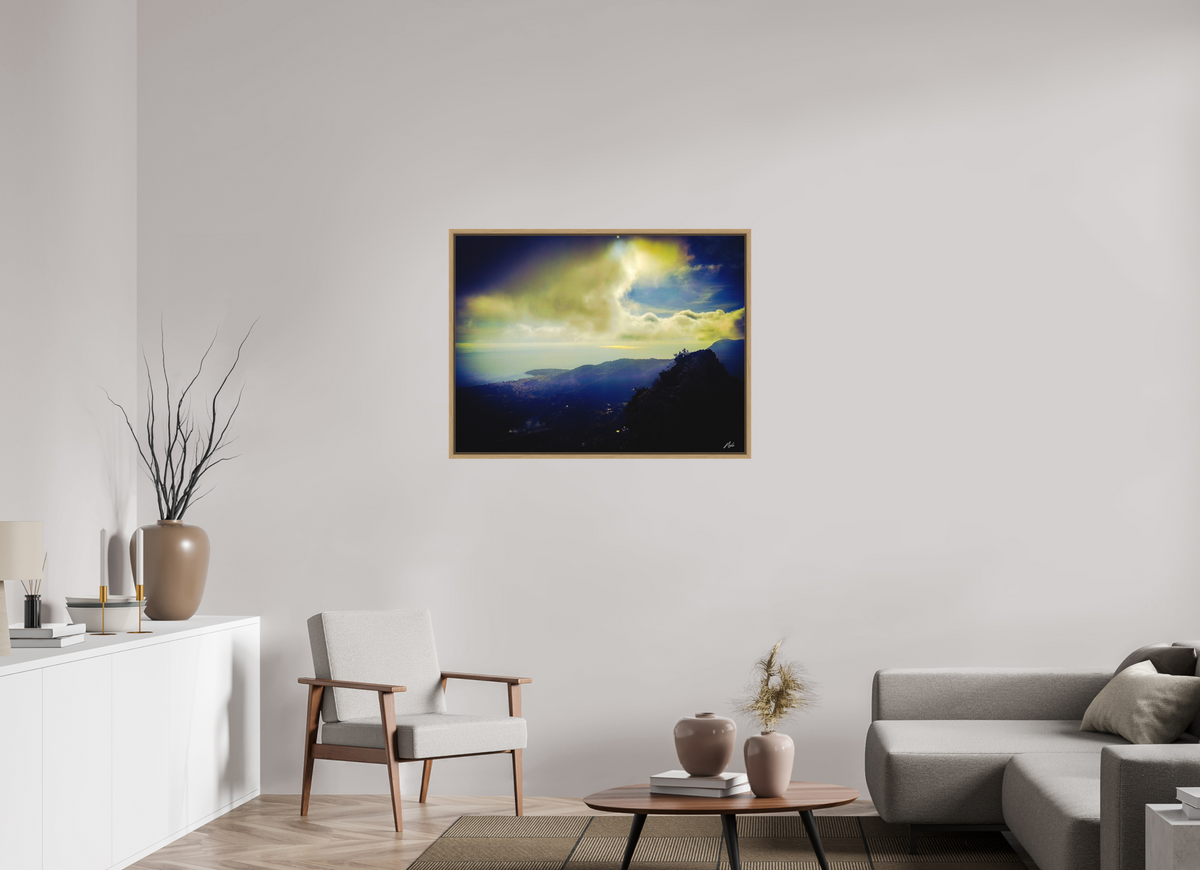 100 x 75 cm, Caisse Américaine NIKODEL Monts et merveilles — III