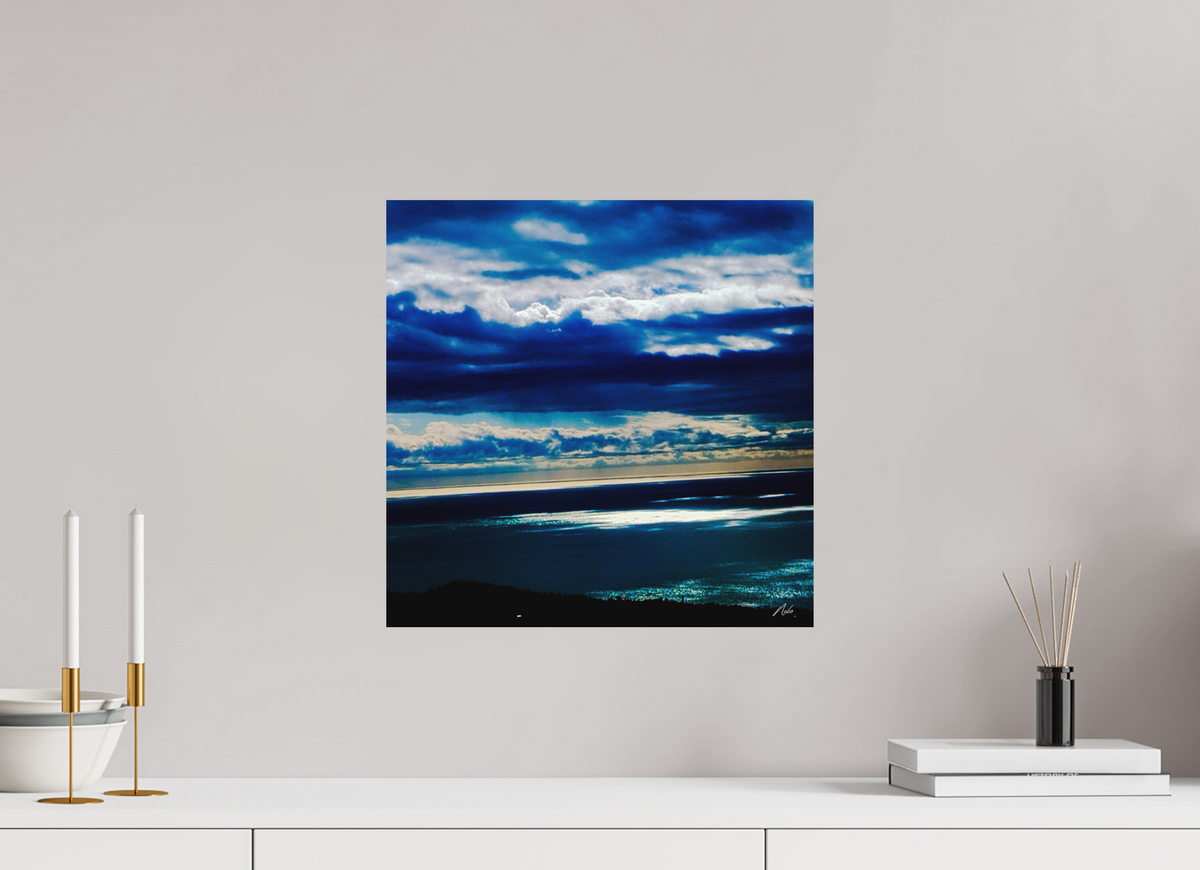 40 x 40 cm, Alu Dibond Galerie Infini de bleus — I