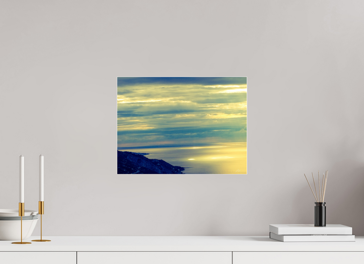 40 x 30 cm, Contemplationnisme — Plexiglas Galerie Infini de bleus — II