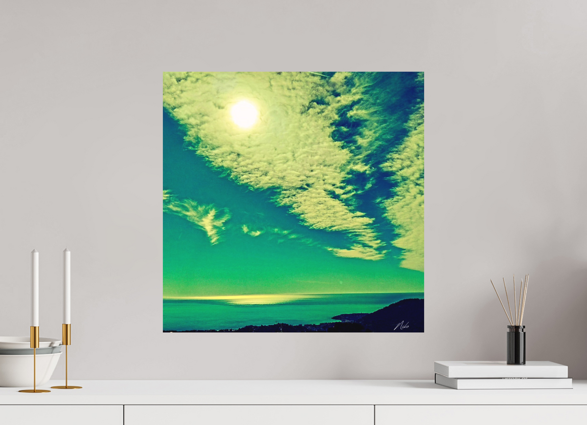 50 x 50 cm, Contemplationnisme — Alu Dibond Galerie Infini de bleus — VI