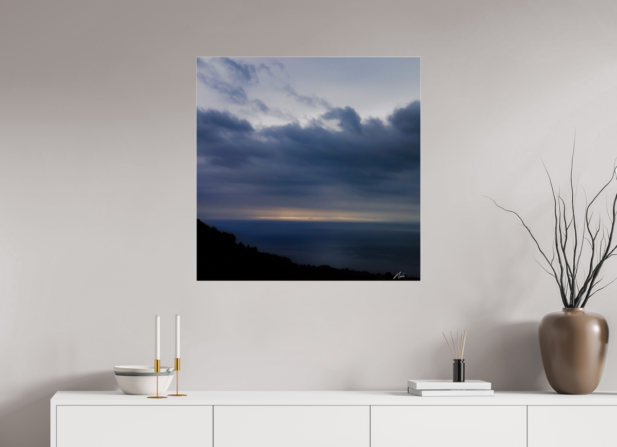 80 x 80 cm, Contemplationnisme — Plexiglas Galerie Infini de bleus — III