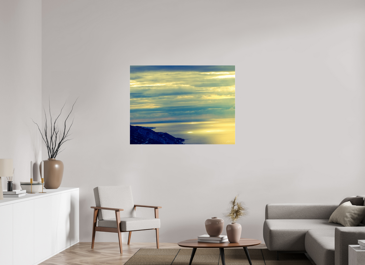 120 x 90 cm, Contemplationnisme — Plexiglas Galerie Infini de bleus — II